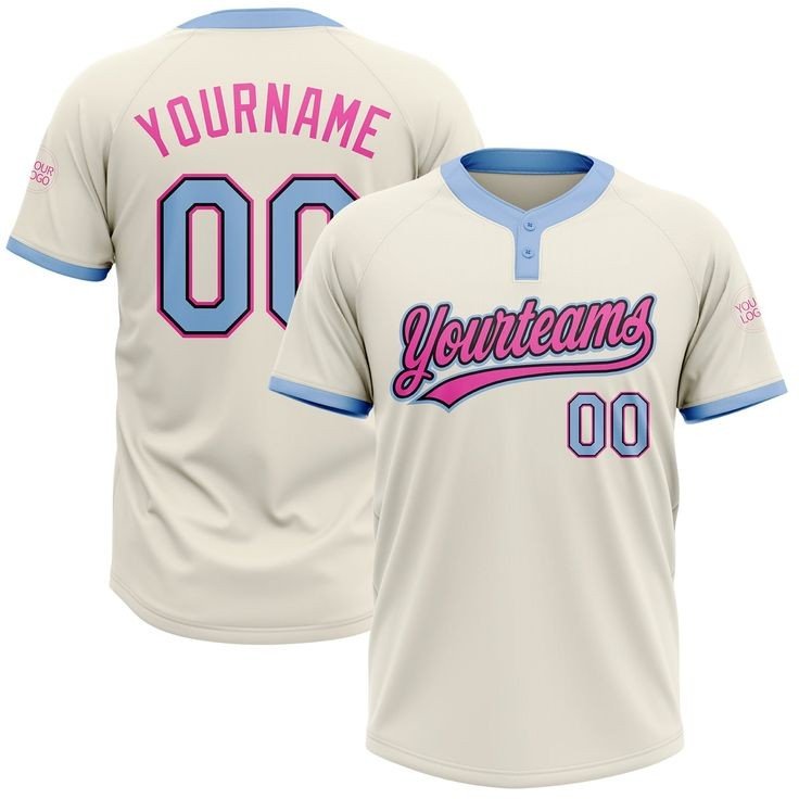 2 Button Baseball Jersey