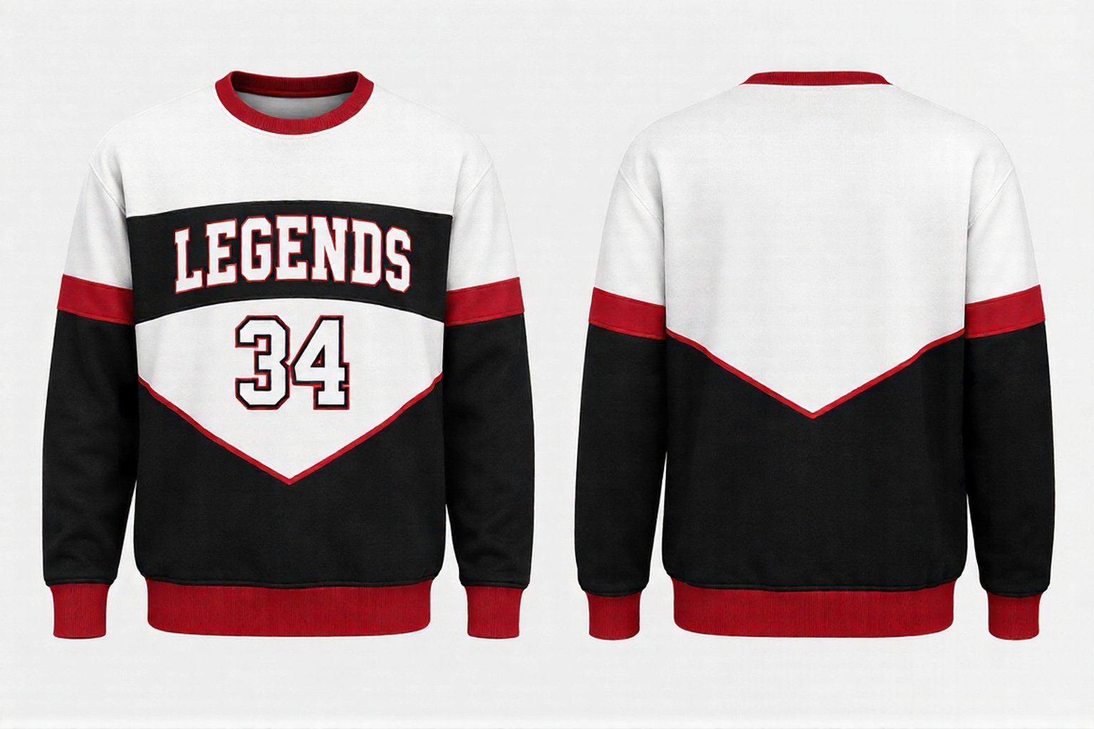 Baseball Crewneck Sweatshirt