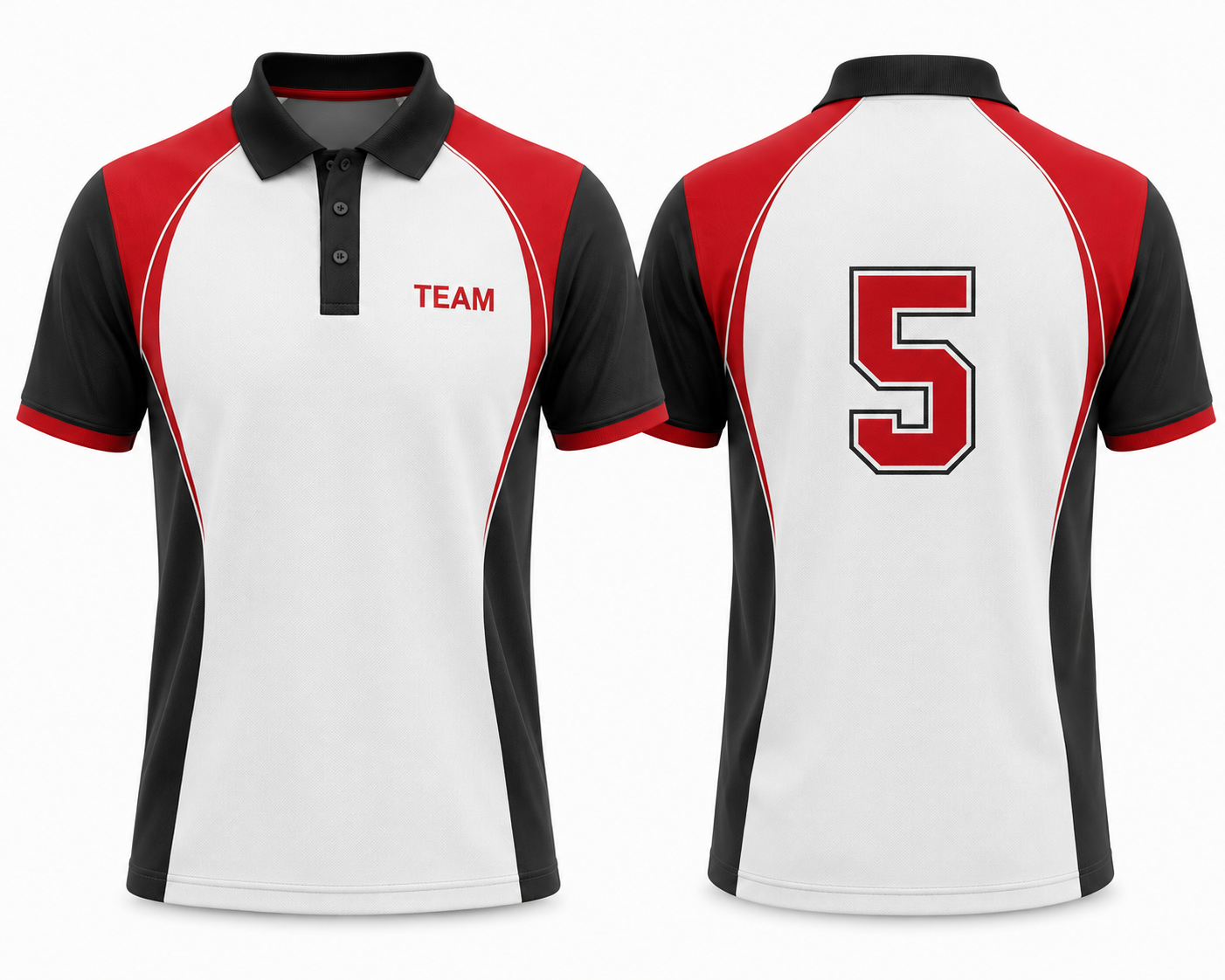 Baseball Polo Shirt