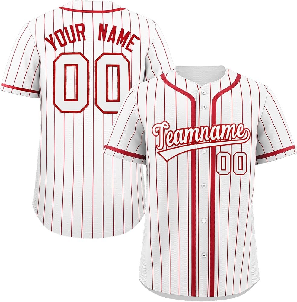 Full Button Baseball Jersey