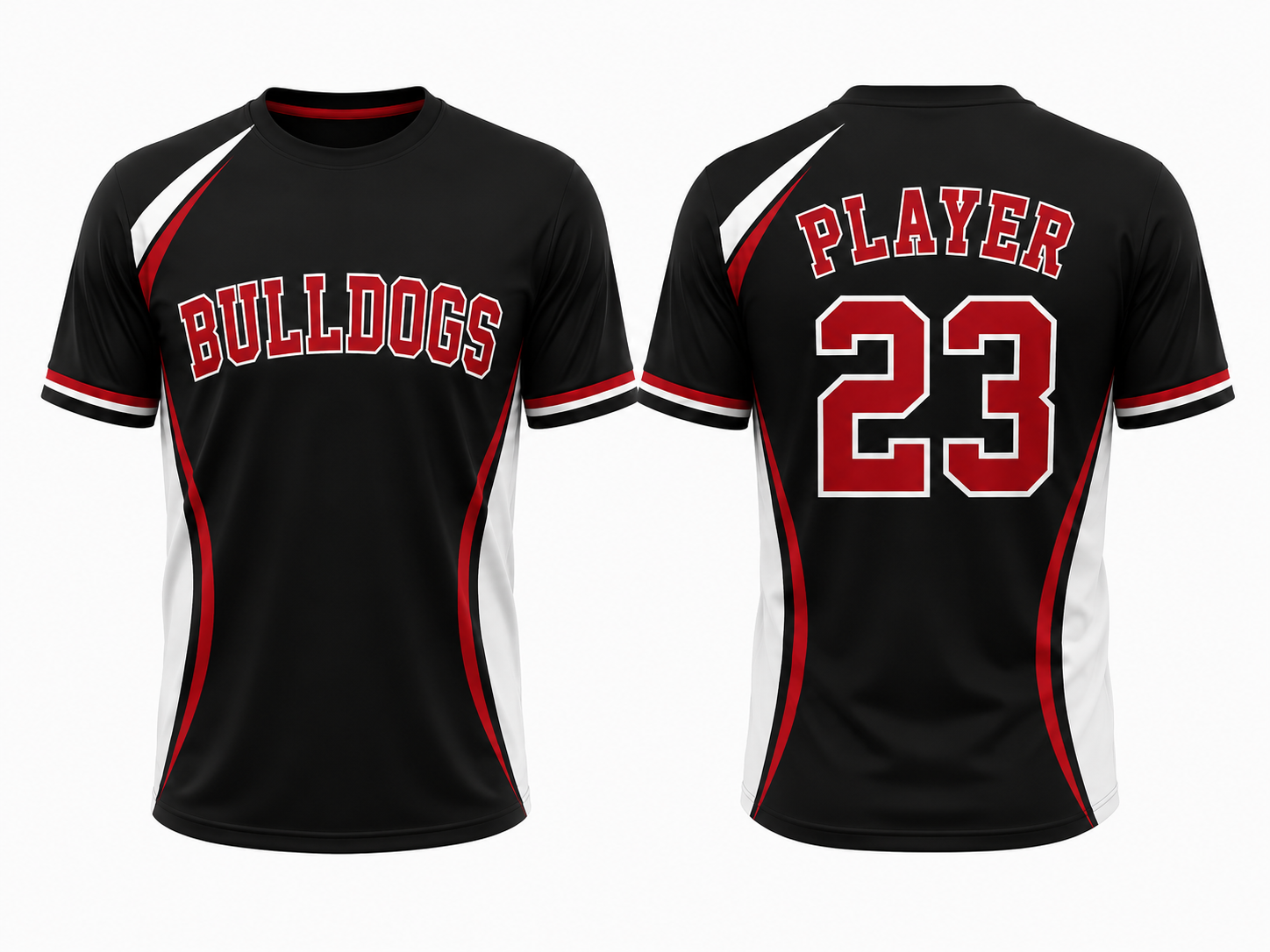 Round Neck Baseball Jersey